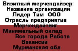 Визитный мерчендайзер › Название организации ­ Лидер Тим, ООО › Отрасль предприятия ­ Мерчендайзинг › Минимальный оклад ­ 18 000 - Все города Работа » Вакансии   . Мурманская обл.,Апатиты г.